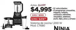 Chedraui Ninja sistema de cocina oferta