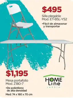 Chedraui Home Line Jardin Silla plegable oferta