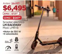 Chedraui lm raceway Scooter electrico oferta