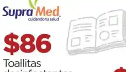Chedraui SupraMed Toallitas desinfectantes oferta
