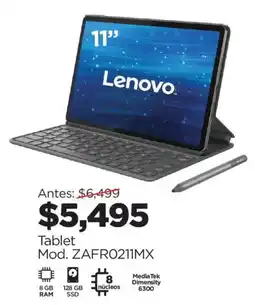 Chedraui Lenovo Tablet oferta