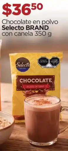 Chedraui Selecto BRAND Chocolate en polvo con canela oferta