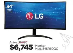 Chedraui LG Monitor oferta