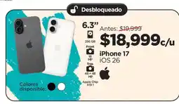 Chedraui iPhone 17 oferta