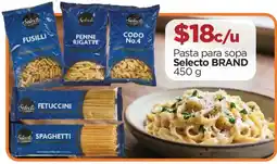 Chedraui Selecto Brand Pasta para sopa oferta
