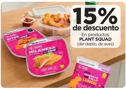 Chedraui Plant Squad Milanesa Sin Pollo oferta