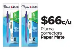 Chedraui Paper Mate Pluma correctora oferta