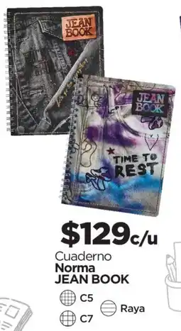 Chedraui Cuaderno Norma jean book oferta