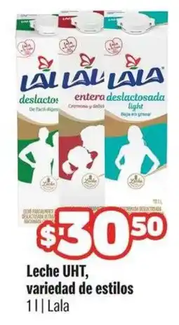 Smart & Final Lala leche uht, variedad de estilos oferta
