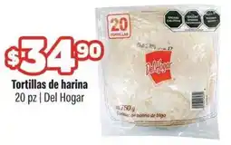 Smart & Final Del Hogar tortillas de harina oferta