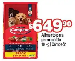 Smart & Final Purina Campeón Alimento para perro adulto oferta