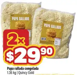 Smart & Final Quincy Gold papa rallada congelada oferta
