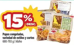 Smart & Final Idaho papas congeladas oferta