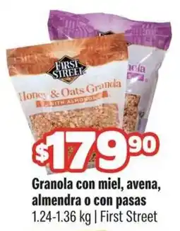 Smart & Final First Street Honey & Oats Granola oferta