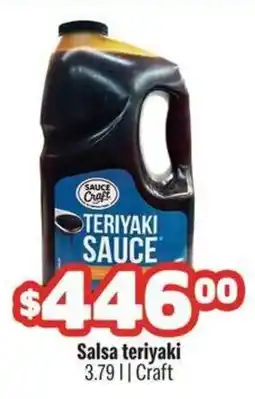 Smart & Final Craft salsa teriyaki oferta