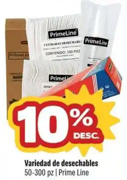 Smart & Final Prime Line variedad de desechables oferta