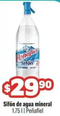 Smart & Final Peñafiel Sifón de agua mineral oferta