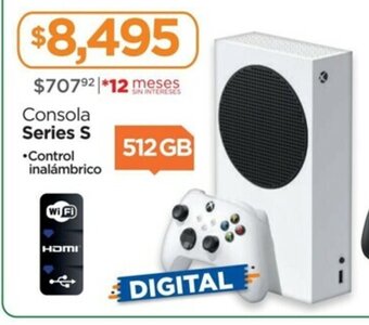 Chedraui Consola Series S oferta
