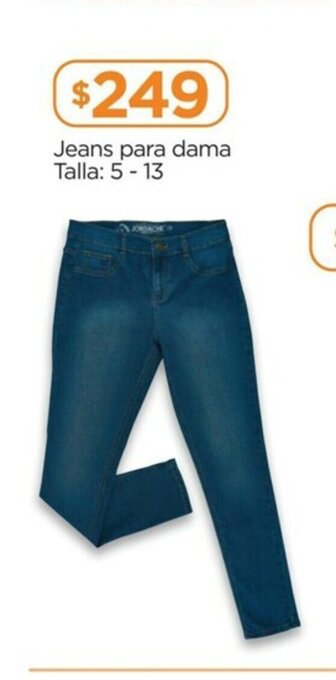 Chedraui Jeans para dama Talla: 5-13 oferta