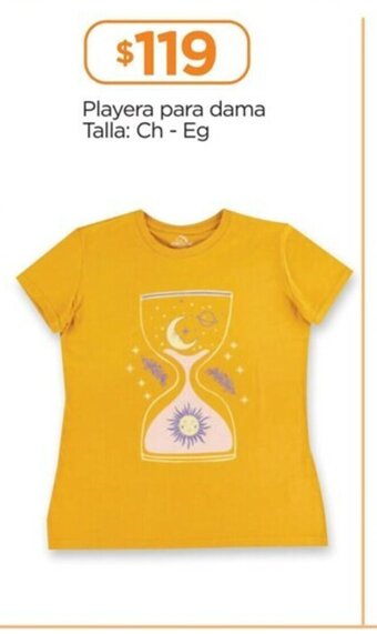 Chedraui Jordache Playera para dama Talla: Ch - Eg oferta