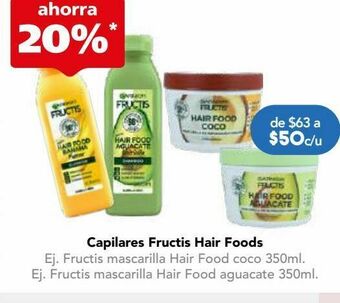 Farmacia San Pablo Fructis acondic hair food coco c/300ml oferta