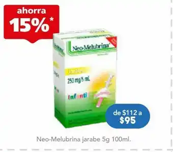 Farmacia San Pablo Neo melubrina jar 5gr fra c/100ml oferta