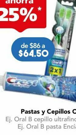 Farmacia San Pablo Oral b cepillo ultra fino paq c/2pzs oferta