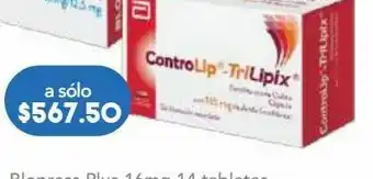 Controlip trilipix cap 135mg caj c/15