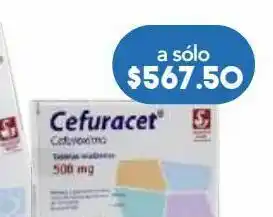 Farmacia San Pablo Cefuracet tab 500mg caj c/10 oferta