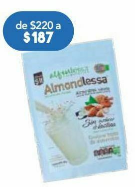 Farmacia San Pablo Almondlessa leche almen/polv bol c/400gr oferta