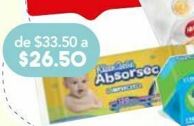 Farmacia San Pablo Kleen bebe absorsec toall humed c/120pzs oferta
