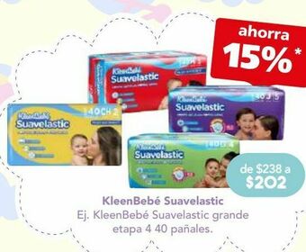 Farmacia San Pablo Kleen bb suavelastic gde et4 c/40pzs oferta