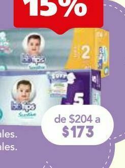 Farmacia San Pablo Bbtips pañal etapa 5 c/40pz oferta
