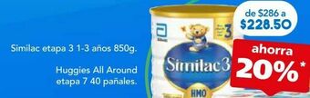 Farmacia San Pablo Similac hmo et3 1-3 años lat c/850gr oferta