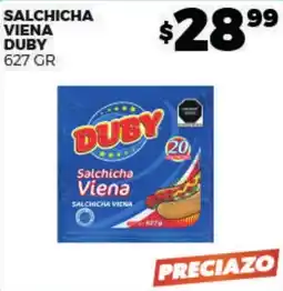 Merco Duby salchicha viena oferta
