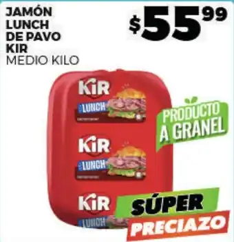Merco Kir jamón lunch de pavo oferta