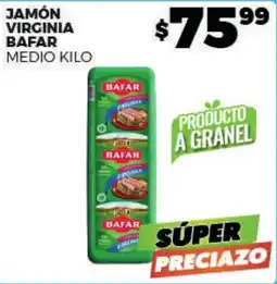 Merco Bafar jamón virginia oferta