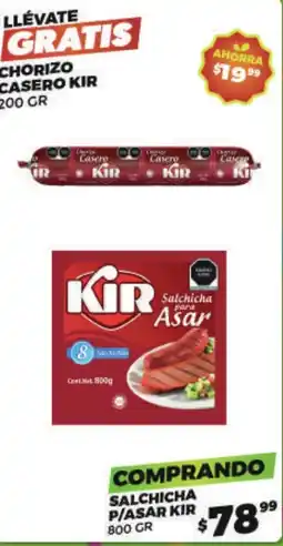 Merco Kir chorizo casero oferta