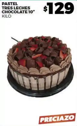 Merco Preciazo Pastel Tres Leches Chocolate 10" oferta
