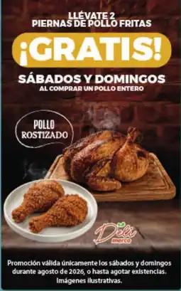 Merco Deli merco pollo rostizado oferta