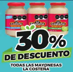 Merco La Costeña todas las mayonesas oferta