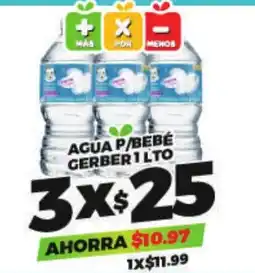 Merco Agua P/Bebé Gerber oferta