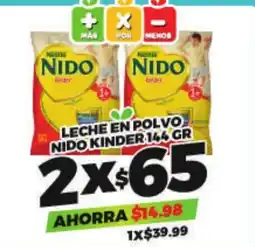 Merco Nido leche en polvo kinder oferta