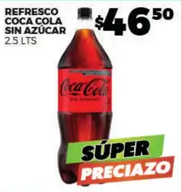 Merco Coca Cola sin azúcar oferta