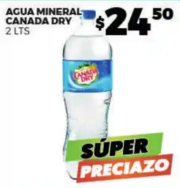 Merco canada dry agua mineral oferta