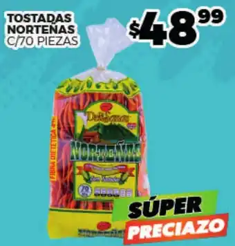 Merco Tostadas Norteñas oferta