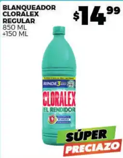 Merco cloralex blanqueador regular oferta