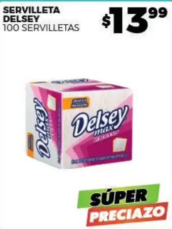 Merco Delsey servilleta oferta
