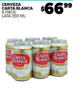Merco Carta Blanca Cerveza oferta