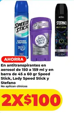 HEB Speed Stick Lady Speed Stick Stefano oferta